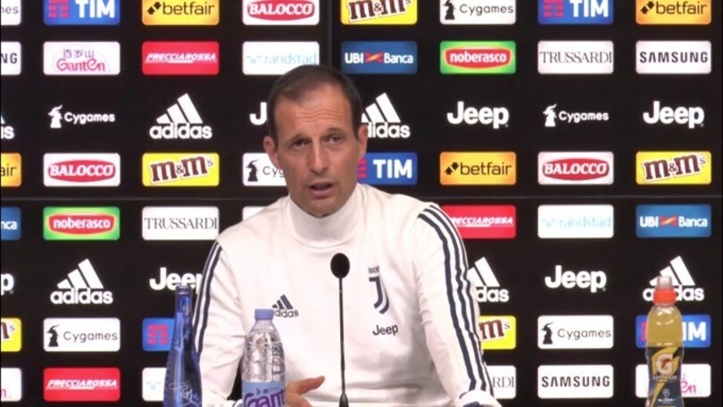 Allegri: "Inzaghi alla Juve? Per ora ci sono io.."