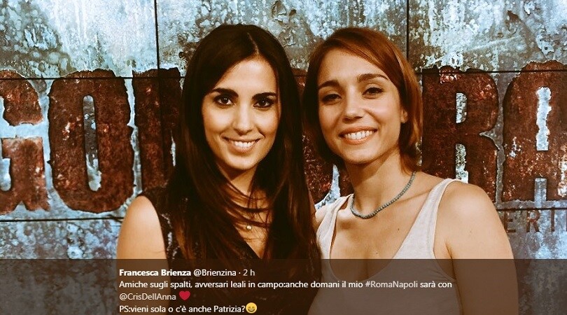 Roma-Napoli, duello social: lady Garcia sfida Patrizia di Gomorra