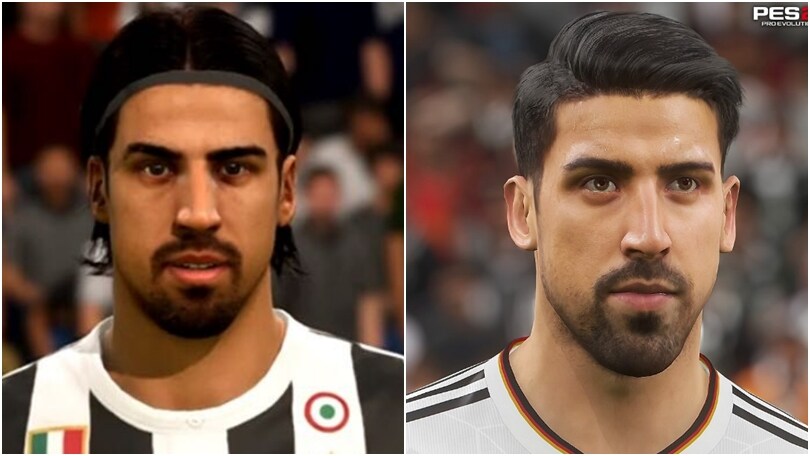 Juventus, Fifa18 non aggiorna il look di Khedira. Pes ne approfitta