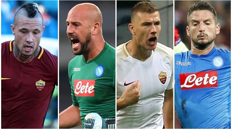 Roma-Napoli, ecco i dieci re dei social
