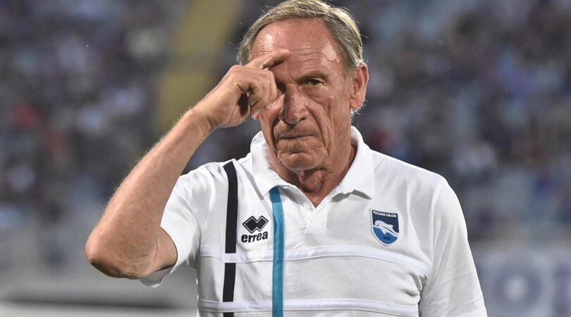 Serie B Pescara, Zeman: «Favorito il Napoli contro la Roma»