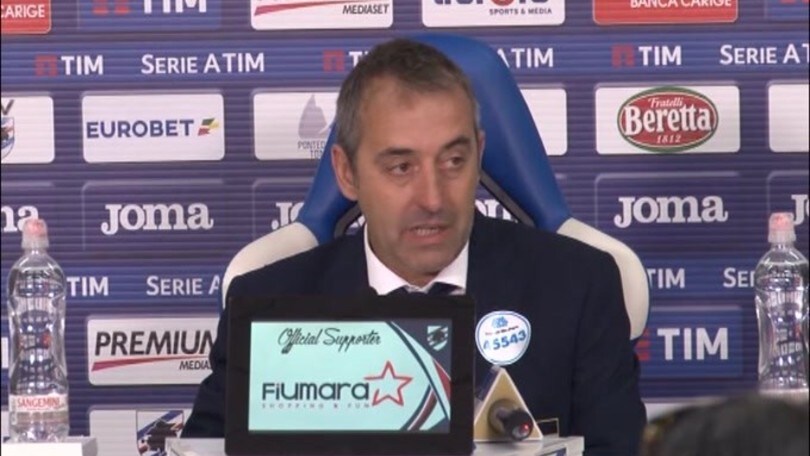 Giampaolo: "Marassi ti fa vincere le partite"