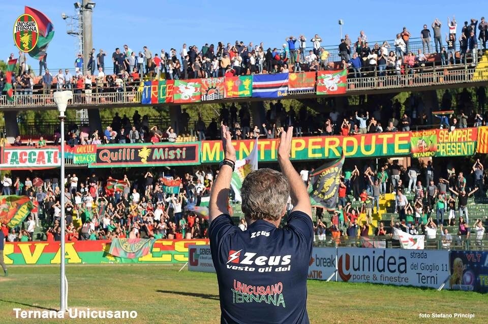 Serie B, Unicusano Ternana: girandola d'emozioni per mister Pochesci