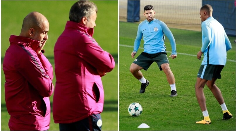 Aguero si allena col City e il Napoli non toglie il sonno a Guardiola