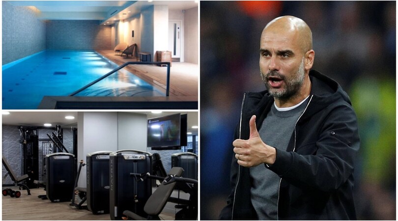 La lussuosa casa di Guardiola a Manchester: vive a fianco di Gabriel Jesus e David Silva