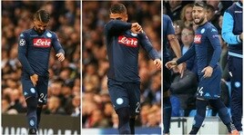 Insigne ko, costretto ad uscire per un problema muscolare