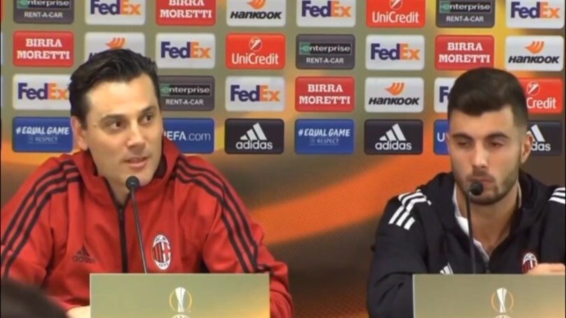 Montella: "Il Milan è alla ricerca di un abito giusto"