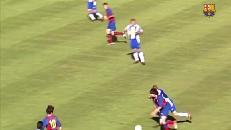 Barcellona, 13 anni di Messi: ecco le magie mai viste