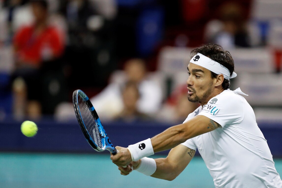 Tennis, Svezia: Fognini sfiderà Sock in semifinale