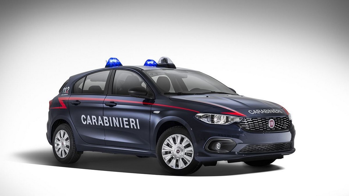 La Fiat Tipo si arruola nei Carabinieri