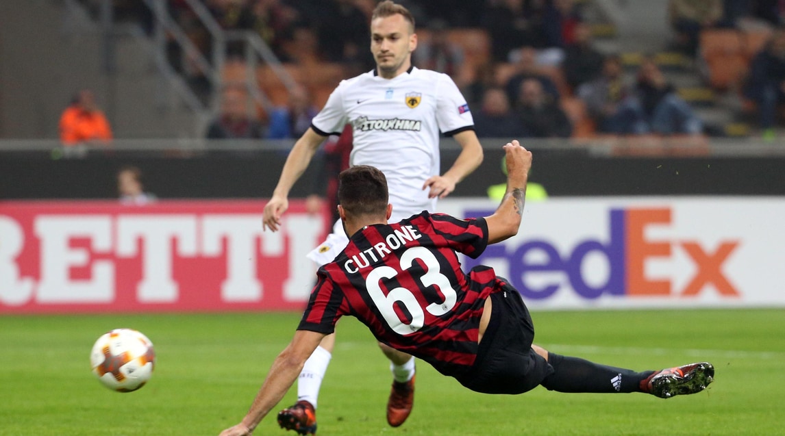 Europa League, Milan-Aek: le emozioni del match