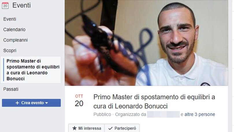 Bonucci, l'ironia del web: «Ecco il master di spostamento equilibri»