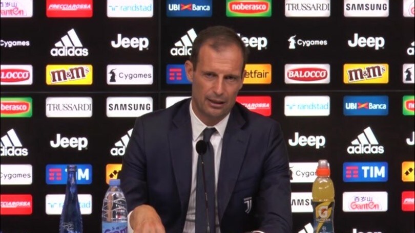 Allegri: "Buffon gioca e Marchisio è convocato"