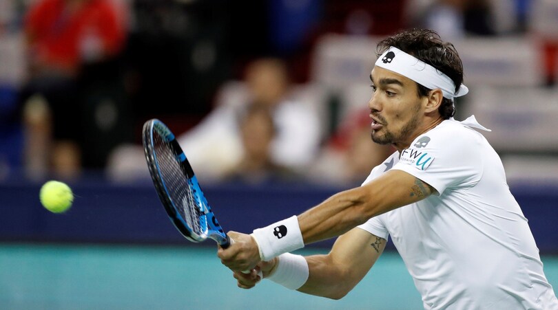 Tennis, Svezia: Fognini sfiderà Sock in semifinale