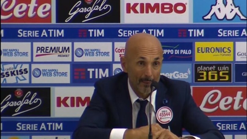 Spalletti: "Sarri? L'anno scorso sono arrivato davanti"