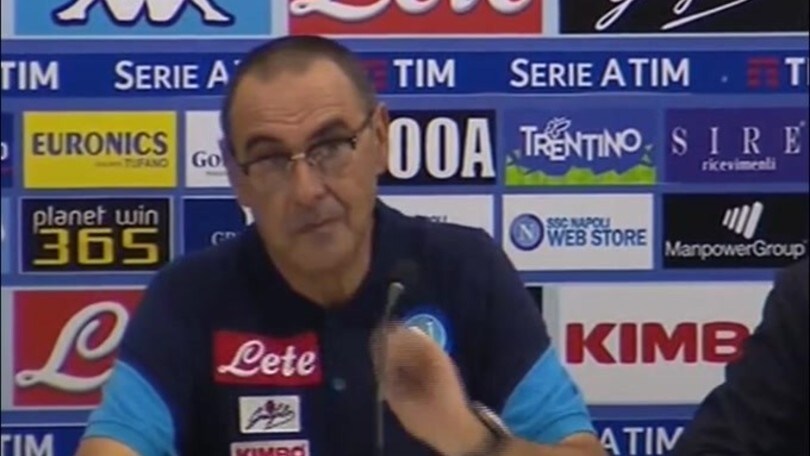 Sarri: "Perderla sarebbe stata una beffa e mi tocco le p**e"