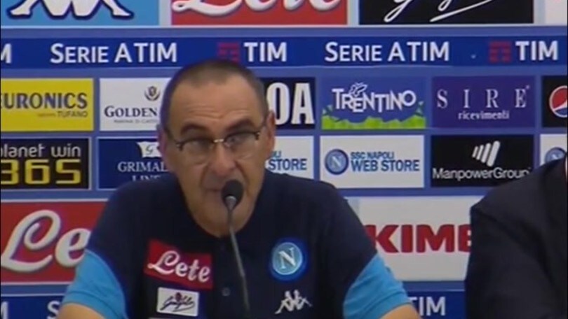 Sarri: "Turnover masturbazione mentale italiana"