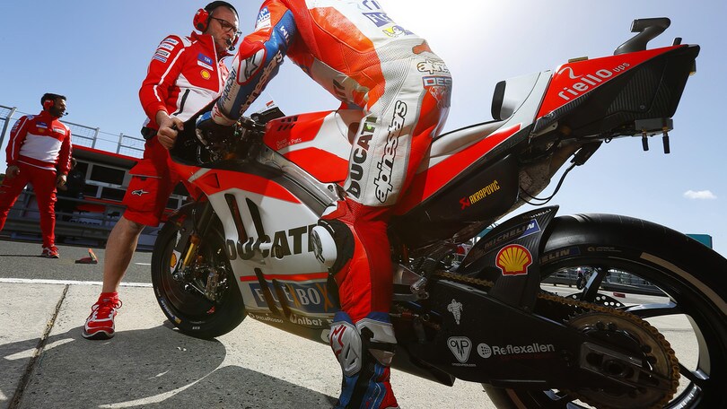MotoGp Australia, Dovizioso: «Errore mio, ma la Ducati non gira»