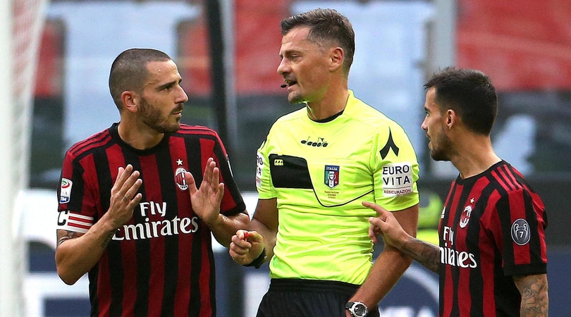 Serie A, Milan-Genoa 0-0: rosso a Bonucci, Montella traballa
