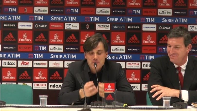 Montella: "Mi gioco la carriera con gli episodi"