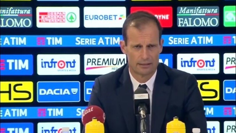 Allegri: "Grande risposta dei ragazzi"