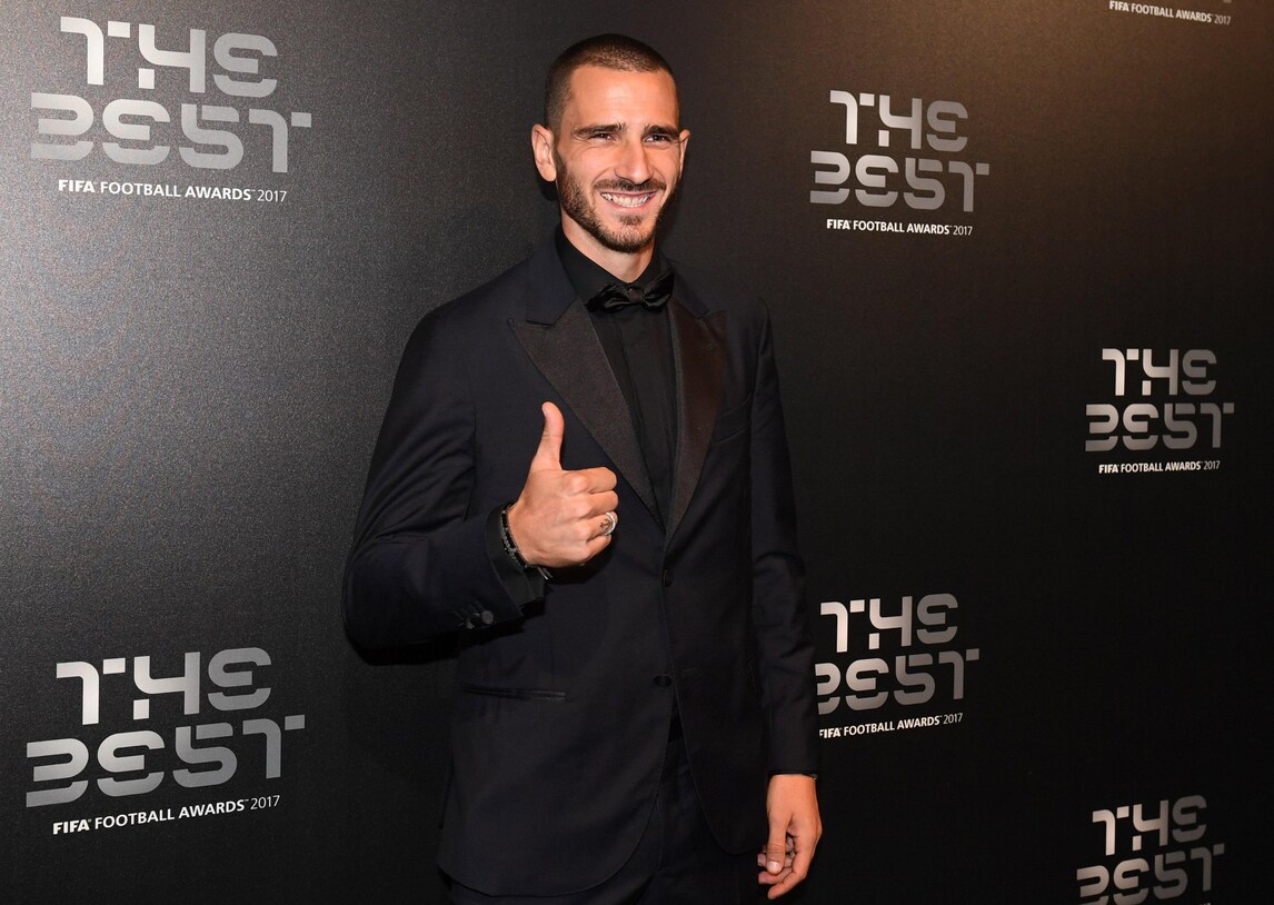 Milan-Juventus, Bonucci allo stadio con gli amici