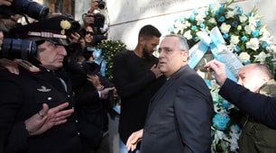 Lazio, Lotito in Sinagoga con Wallace e Felipe Anderson