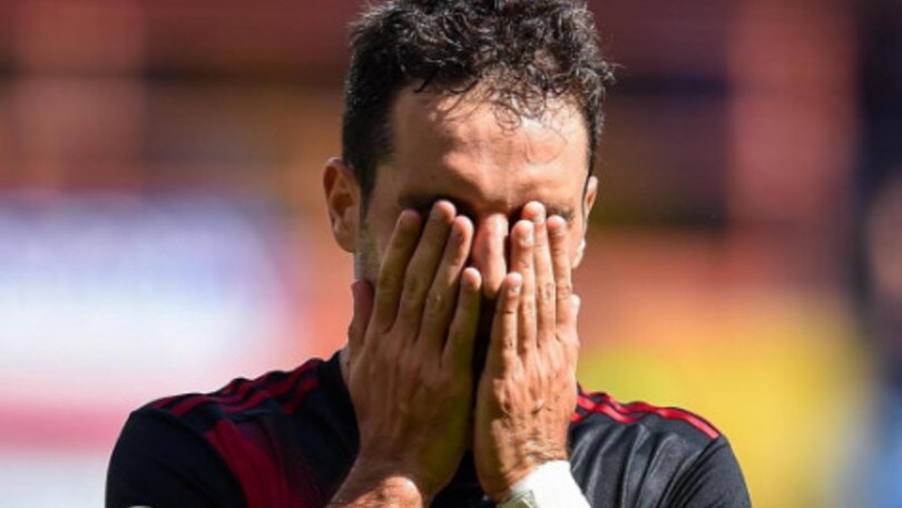 Serie A Milan, si ferma Bonaventura: 2-3 settimane di stop