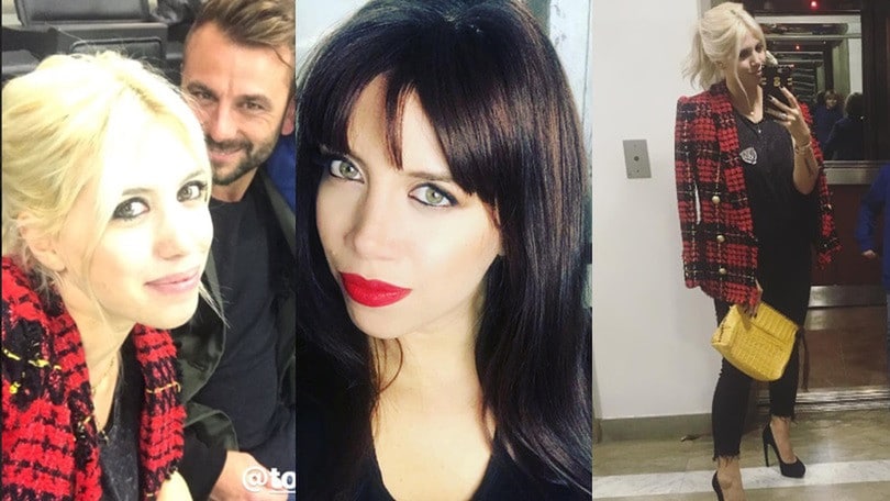 Wanda Nara torna bionda per il suo Icardi al Meazza