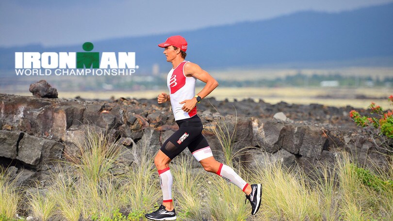 Daniel Fontana all'Ironman delle Hawaii