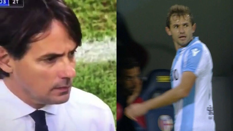 Lulic, furia con Inzaghi al momento del cambio