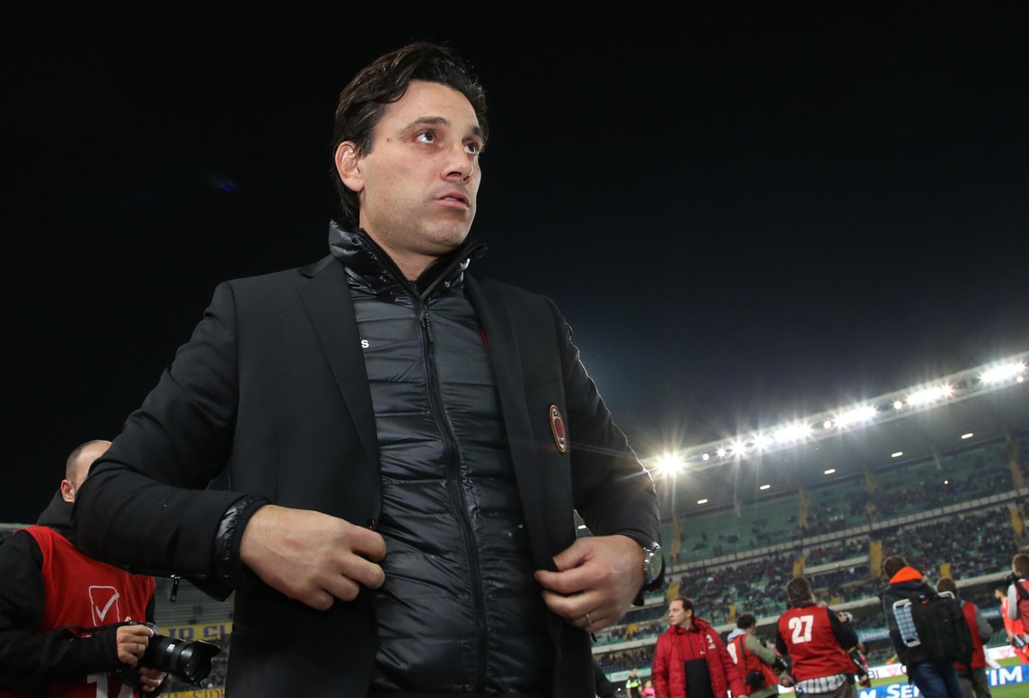 Milan, Montella: «Spero che la Juve ci sottovaluti. Bonucci non si discute»