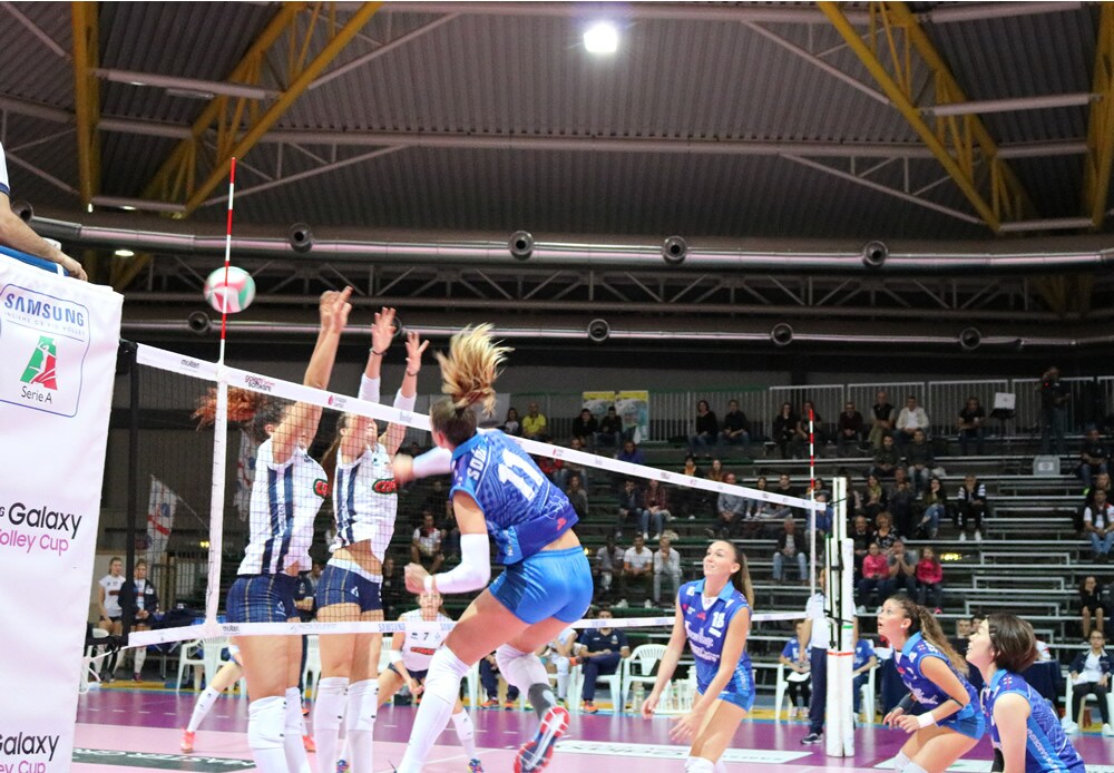 Volley: A2 Femminile, Olbia supera il Club Italia al quinto set