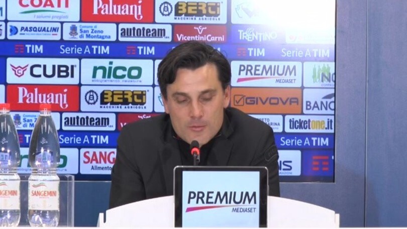 Montella: "Allegri esperto. Prepara già Milan-Juve"