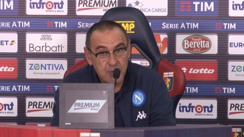 Sarri: "Dovevamo mettere in cassaforte questa gara"