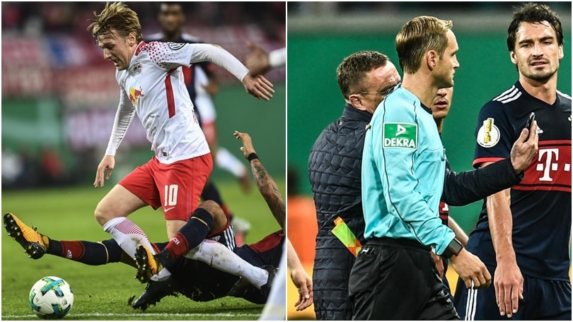 Coppa di Germania, Lipsia-Bayern: spunta il Var sul cellulare