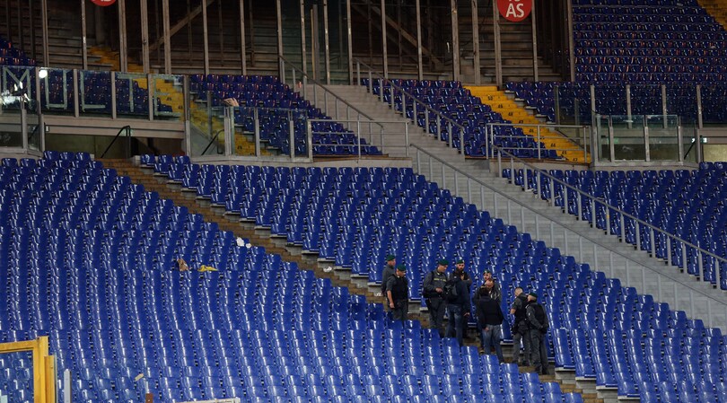 Lazio-Udinese, riapre la curva Sud per gli abbonati della Nord