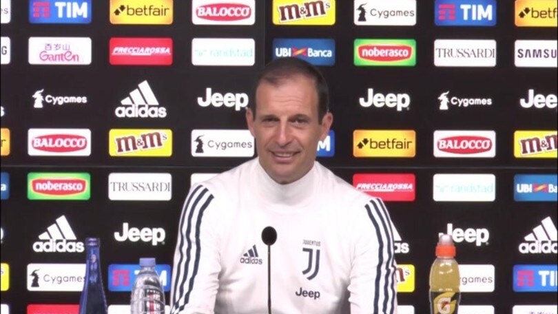 Allegri: "Vigilia buona..tranne per lo smog"