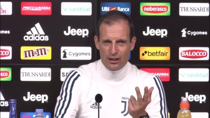 Allegri: "Dispiace non avere contro Bonucci"