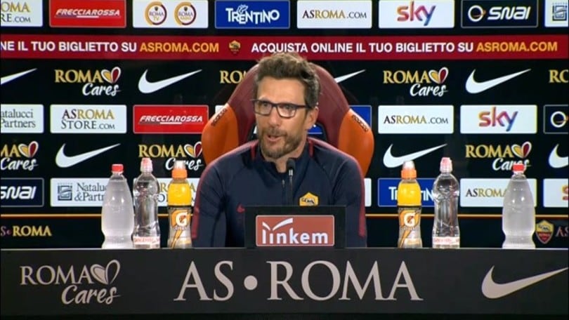Di Francesco: "Mio figlio? Speriamo non sia al meglio"