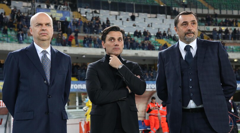 Milan, Fassone avvisa Montella: «Servono i risultati»