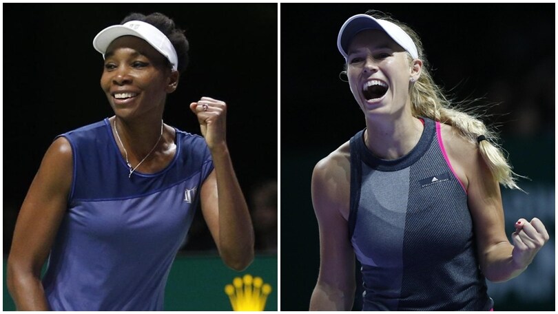 Wta Finals: Venus-Wozniacki per il titolo, Halep chiude l'anno da regina