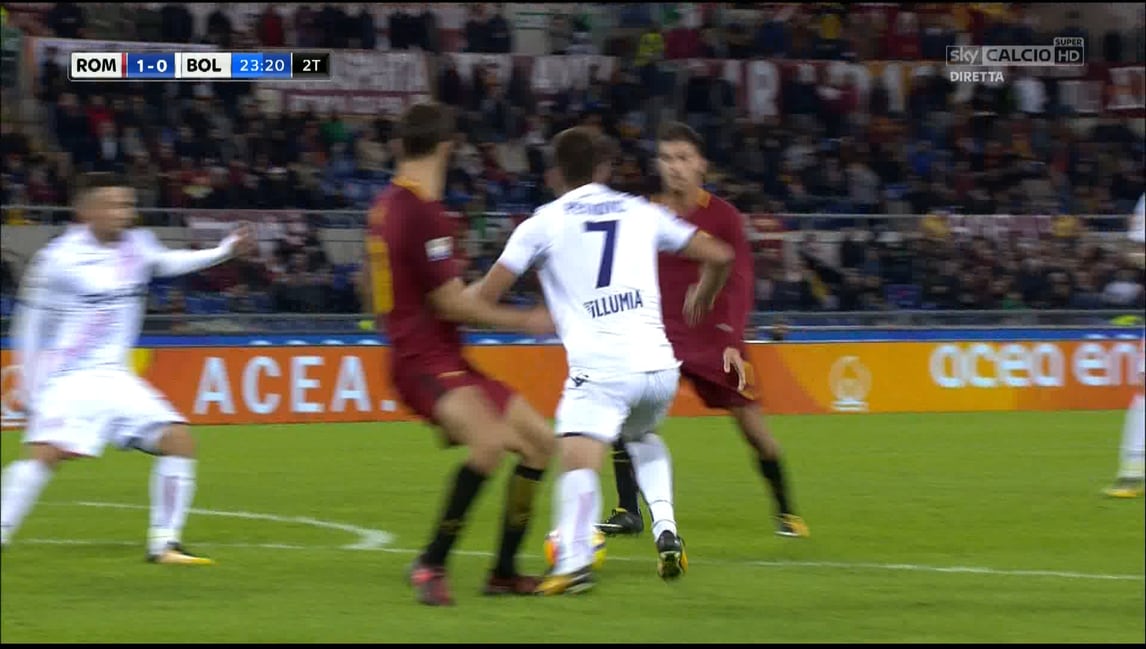 Roma-Bologna: Fazio-Petkovic, rebus in area. Milan-Juve: Valeri è perfetto