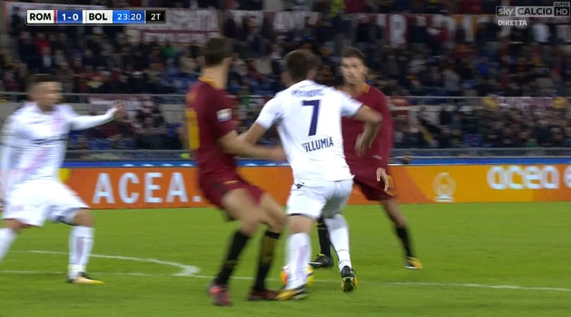 Roma-Bologna: Fazio-Petkovic, rebus in area. Milan-Juve: Valeri è perfetto