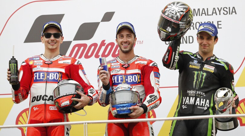 MotoGp Malesia, Lorenzo: «Troppo rischioso attaccare Dovizioso»