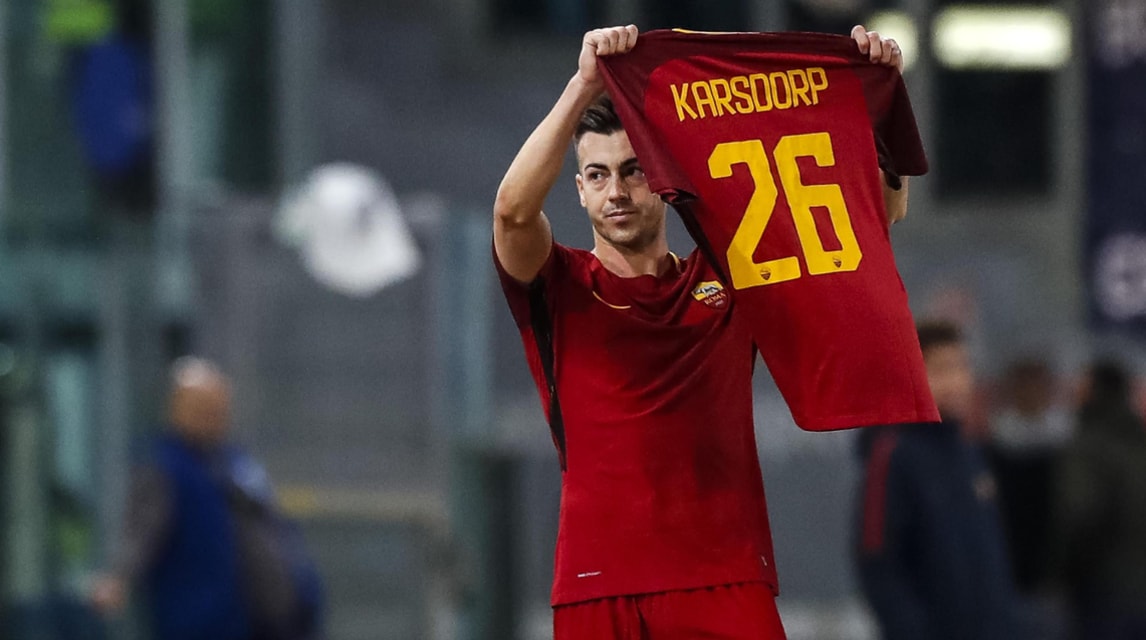 Roma, El Shaarawy: gran gol con dedica a Karsdorp