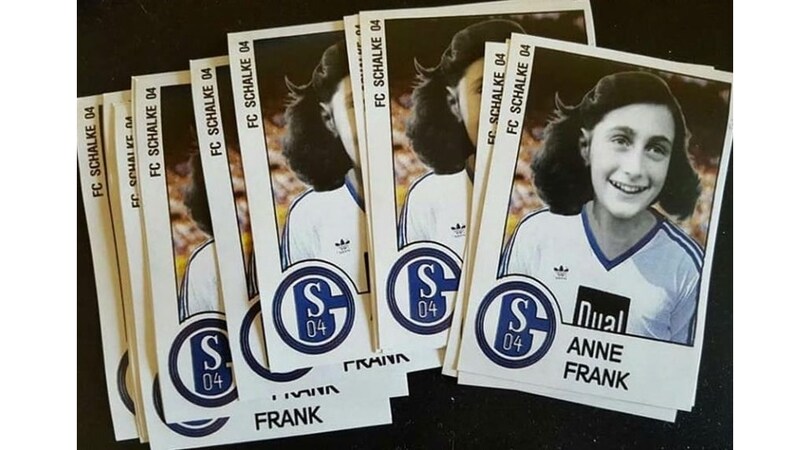 Germania sotto shock: Anna Frank in maglia Schalke 04
