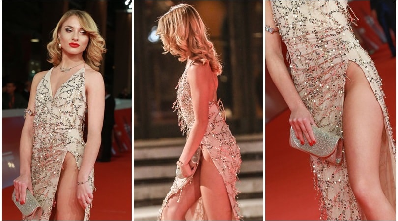 Festa del Cinema, Tanya La Gatta fa scandalo sul red carpet