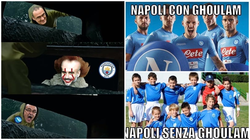 Il Napoli perde contro il Manchester City: i social scatenati