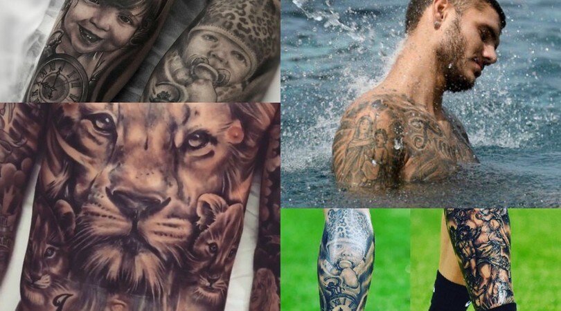 Inter, Icardi collezione infinita: l'ultimo tattoo è per la figlia